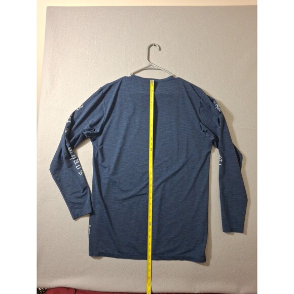 Anetik Premium Performance Shirt Men's Medium UPF30+ Built For Chaos Spell Out - Picture 7 of 8